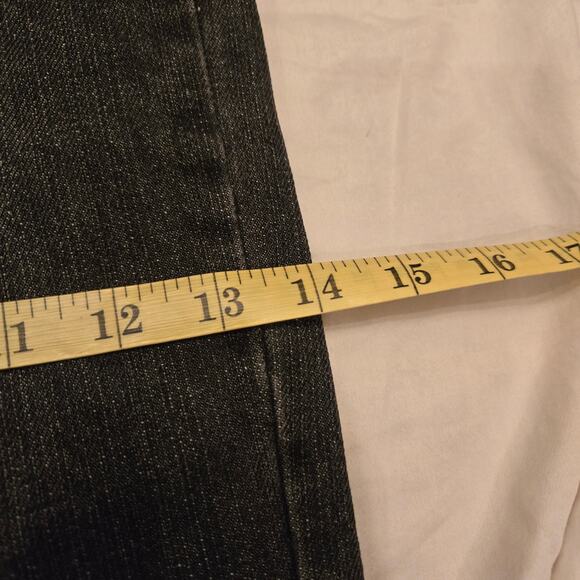 FUBU The Collection Size 36x32 Gray Denim Jeans Y2K Back Pocket Design *read* - Picture 13 of 16